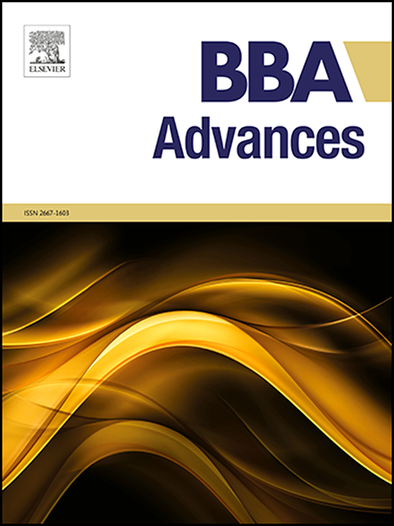 Go to journal home page - BBA Advances